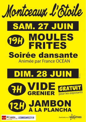 Vide grenier et fête du village