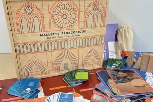 JEP à la Micro-folie : Atelier-jeu Rebâtir Notre Dame de Paris